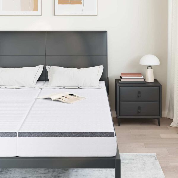 vidaXL &Sigma;&tau;&rho;ώ&mu;&alpha; 2 pcs &Lambda;&epsilon;&upsilon;&kappa;ό &kappa;&alpha;&iota; &Gamma;&kappa;&rho;&iota; 70 x 200 cm &Sigma;&alpha;&mu;&pi;&rho;έ&lambda;&alpha; Bonell