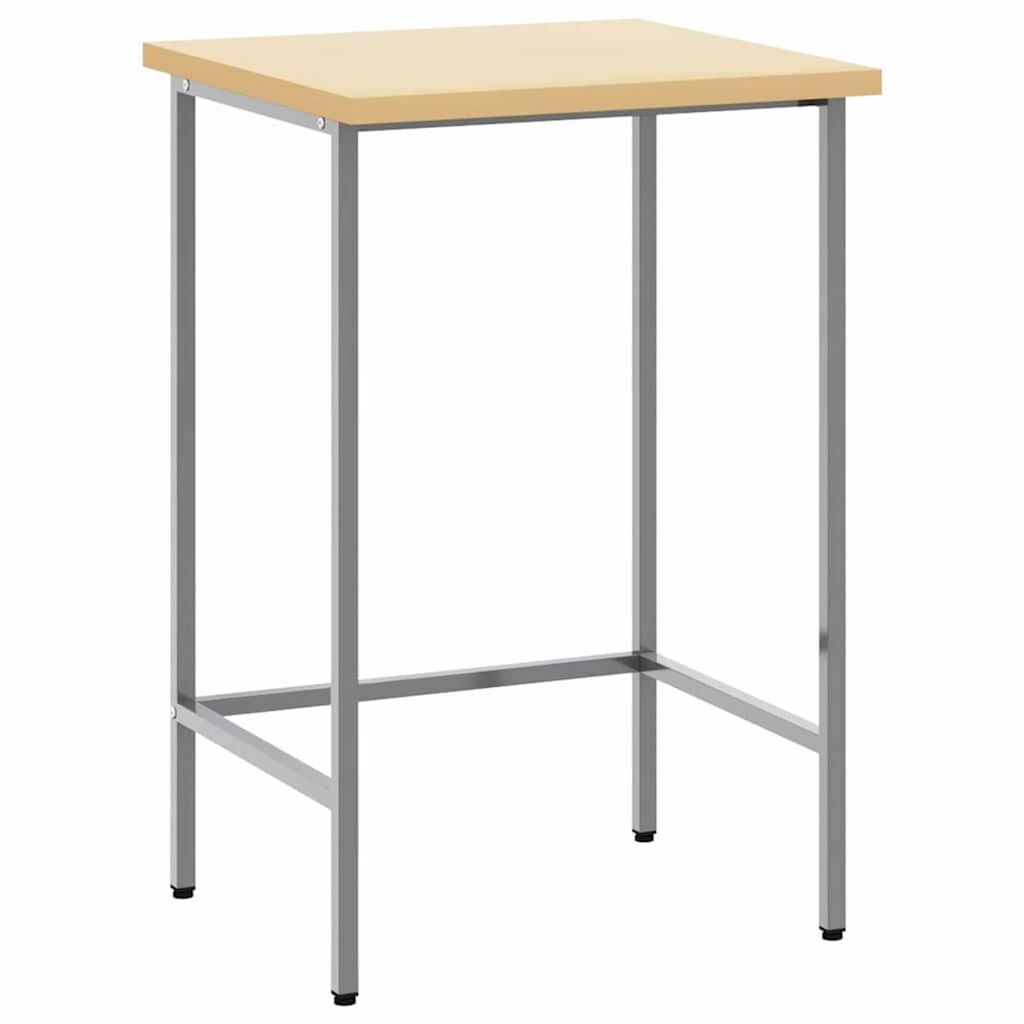vidaXL Πάγκος Εργασίας Γκρι 50 x 55 x 85 εκ.