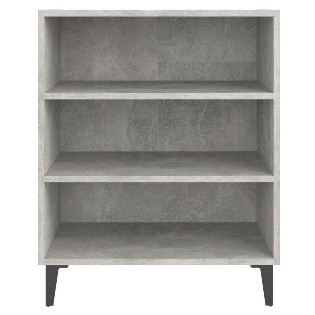 vidaXL Ντουλάπι Γκρι Σκυροδέματος 57x35x70 εκ. Επεξεργασμένο Ξύλο