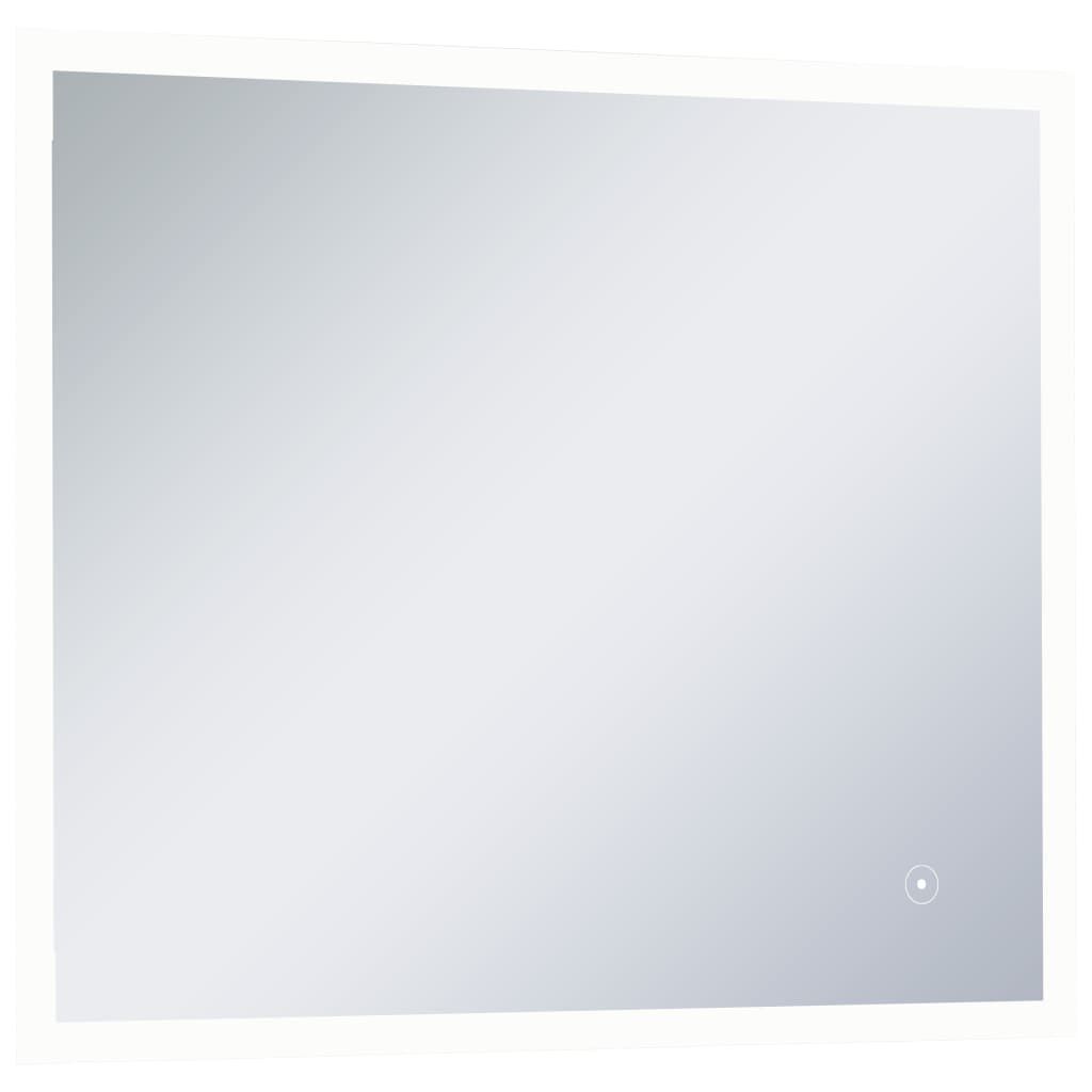 vidaXL Καθρέφτης Μπάνιου LED με Αισθητήρα Αφής 60 x 50 εκ.
