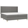 vidaXL &Kappa;&rho;&epsilon;&beta;ά&tau;&iota; Boxspring &mu;&epsilon; &Sigma;&tau;&rho;ώ&mu;&alpha; &Sigma;&kappa;&omicron;ύ&rho;&omicron; &Gamma;&kappa;&rho;&iota; 200x200 &epsilon;&kappa;. &Upsilon;&phi;&alpha;&sigma;&mu;ά&tau;&iota;&nu;&omicron;