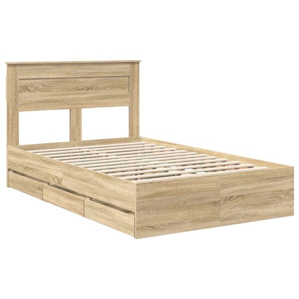 vidaXL &Sigma;&kappa;&epsilon;&lambda;&epsilon;&tau;ό&sigmaf; &Kappa;&rho;&epsilon;&beta;&alpha;&tau;&iota;&omicron;ύ &Delta;&rho;ύ&sigmaf; Sonoma 120 x 200 cm &Mu;&eta;&chi;&alpha;&nu;ή&mu;&alpha;&tau;&omicron;&sigmaf; &Xi;ύ&lambda;&omicron;