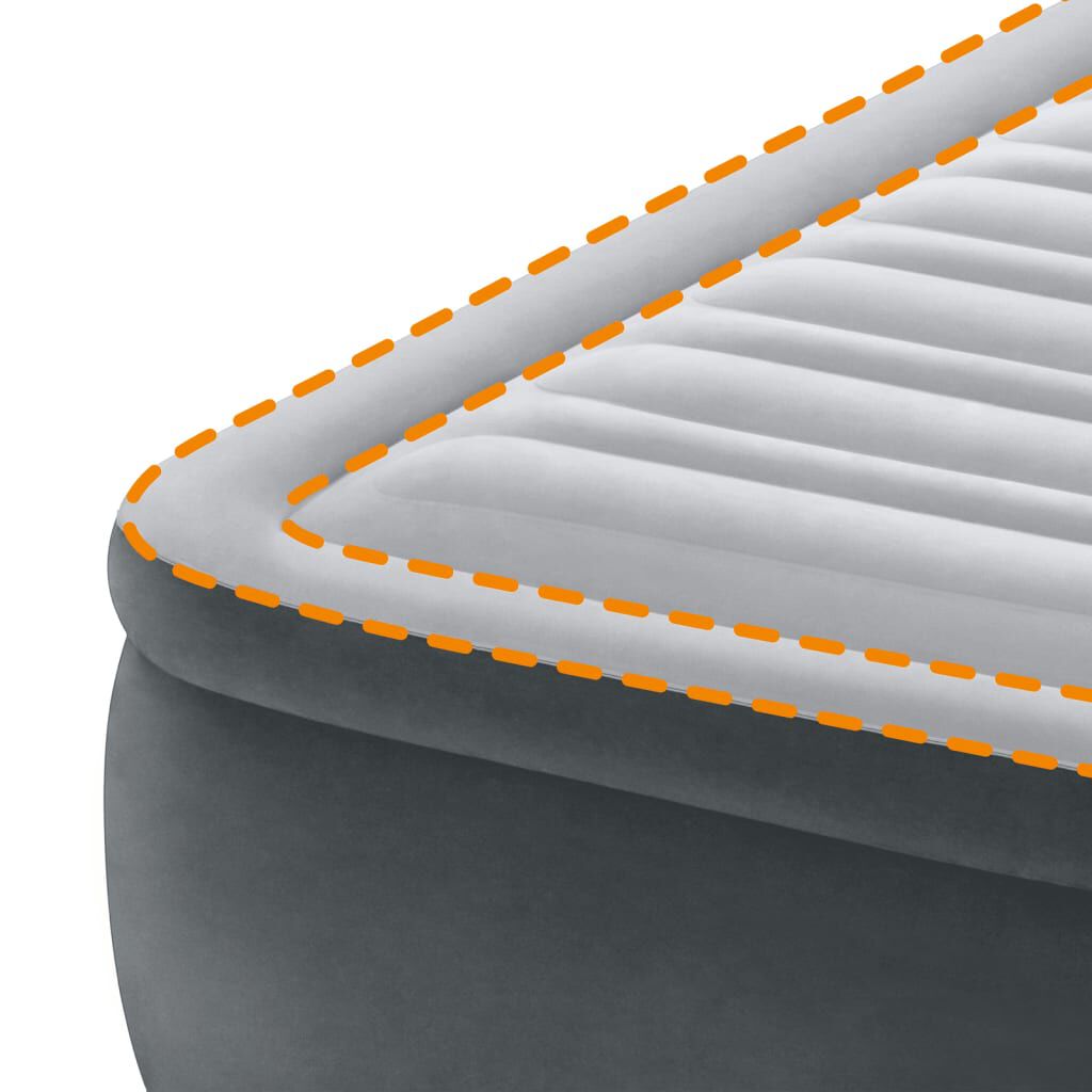 Intex Στρώμα Αέρα Dura-Beam Deluxe Ultra Plush Headboard Διπλό 86 εκ.