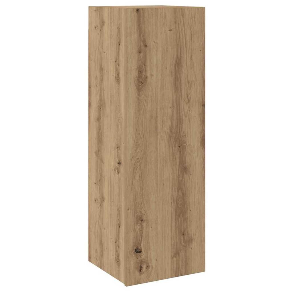 vidaXL Σετ επίπλου τηλεόρασης 7 pcs artisan δρυς 180 x 30 x 120 εκ
