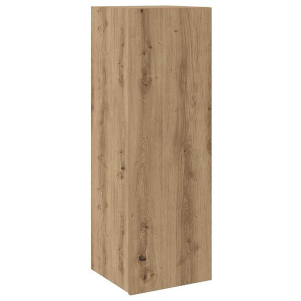 vidaXL Σετ επίπλου τηλεόρασης 7 pcs artisan δρυς 180 x 30 x 120 εκ