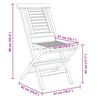 vidaXL Καρέκλες Κήπου Πτυσσόμενες 2 τεμ. 47x63x90 εκ. Μασίφ Ξύλο Teak