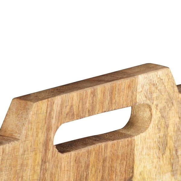 vidaXL Θήκη Περιοδικών Τοίχου 33x10x67 εκ. Μασίφ Ακατέργ. Ξύλο Μάνγκο