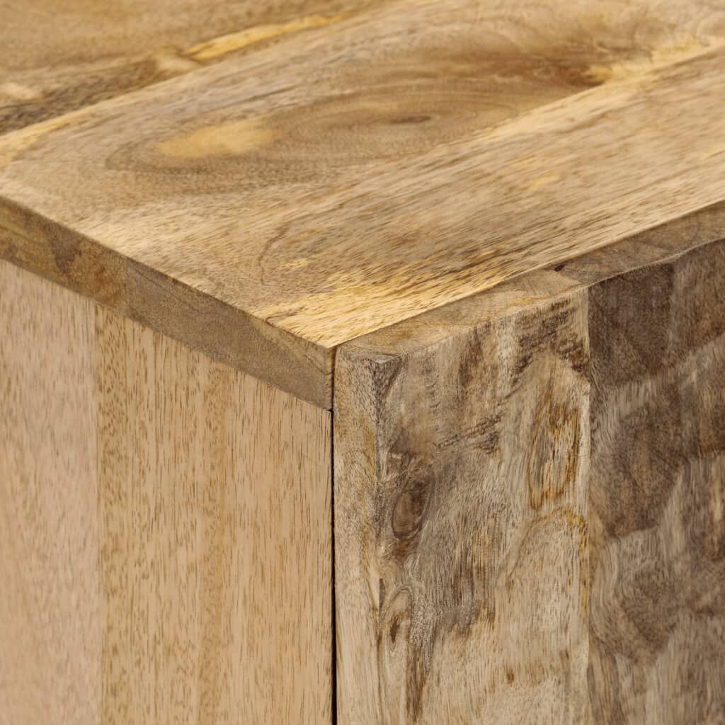 vidaXL Ντουλάπι Μπάνιου 38 x 33 x 58 εκ. από Μασίφ Ξύλο Μάνγκο