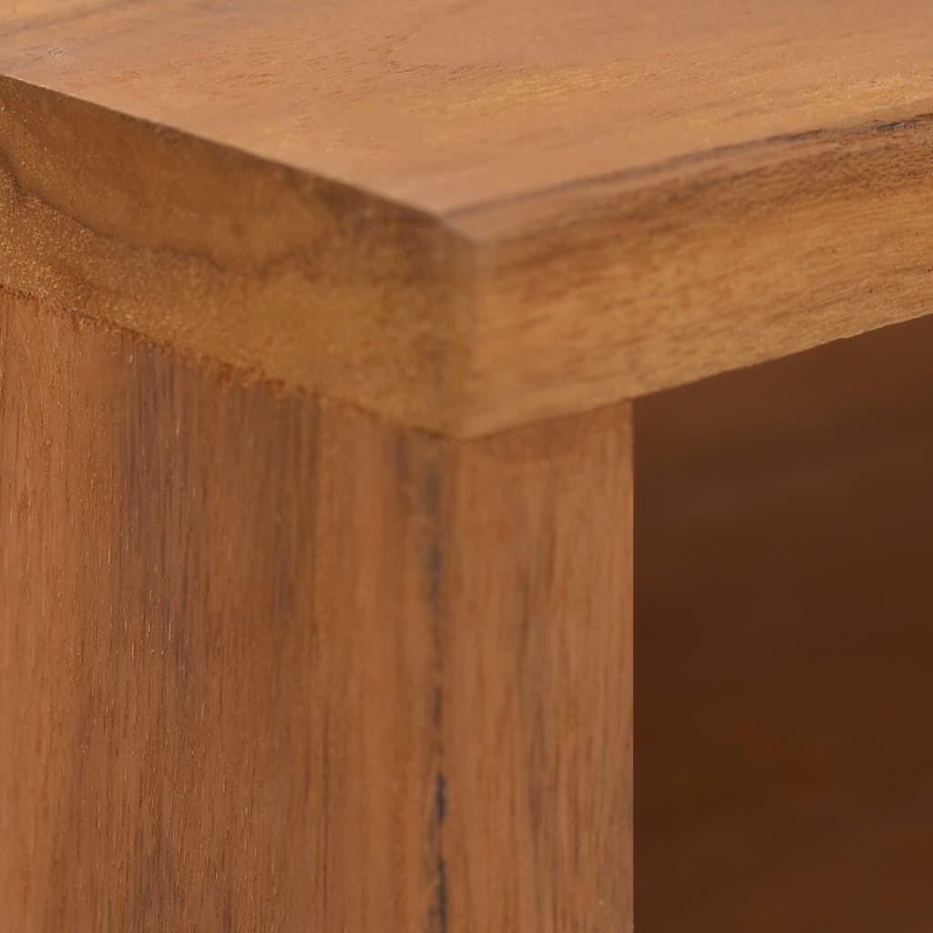 vidaXL Έπιπλο Τηλεόρασης 80 x 30 x 50 εκ. από Μασίφ Ξύλο Teak