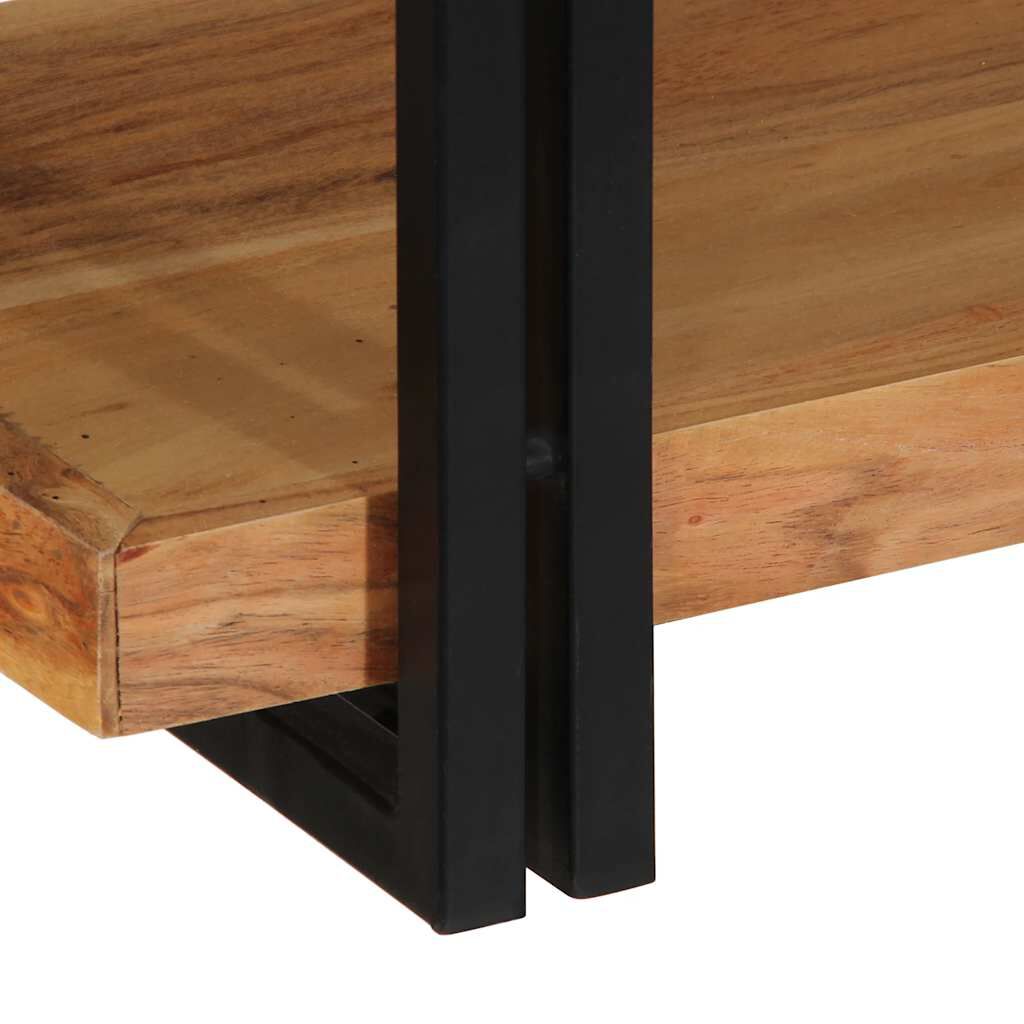 vidaXL Ράφι τοίχου 110x33x45 cm Μασίφ ξύλο ακακίας