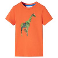 Μπλουζάκι Παιδικό Έντονο Πορτοκαλί 92