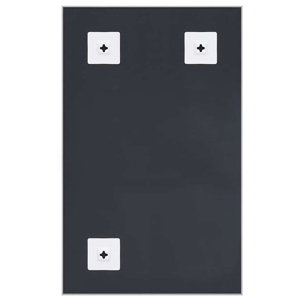vidaXL Καθρέφτης Ασημί 70 x 50 εκ.