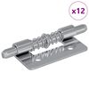 vidaXL &Kappa;&lambda;&epsilon;ί&sigma;&tau;&rho;&omicron; 12 pcs &Alpha;&sigma;&eta;&mu;ί 46 x 17 x 1,2 mm &Alpha;&tau;&sigma;ά&lambda;&iota;
