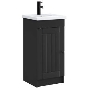 vidaXL &Kappa;&alpha;&theta;&rho;έ&phi;&tau;&eta;&sigmaf; &mu;&pi;ά&nu;&iota;&omicron;&upsilon; &mu;&epsilon; &nu;&iota;&pi;&tau;ή&rho;&alpha; &Mu;&alpha;ύ&rho;&omicron; 42 x 40 x 84,5 &epsilon;&kappa;