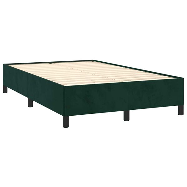 vidaXL &Kappa;&rho;&epsilon;&beta;ά&tau;&iota; Boxspring &mu;&epsilon; &Sigma;&tau;&rho;ώ&mu;&alpha; &Sigma;&kappa;&omicron;ύ&rho;&omicron; &Pi;&rho;ά&sigma;&iota;&nu;&omicron; 120x190&epsilon;&kappa;. &Beta;&epsilon;&lambda;&omicron;ύ&delta;&iota;&nu;&omicron;