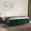vidaXL &Kappa;&rho;&epsilon;&beta;ά&tau;&iota; Boxspring &mu;&epsilon; &Sigma;&tau;&rho;ώ&mu;&alpha; &Sigma;&kappa;&omicron;ύ&rho;&omicron; &Pi;&rho;ά&sigma;&iota;&nu;&omicron; 200x200&epsilon;&kappa;. &Beta;&epsilon;&lambda;&omicron;ύ&delta;&iota;&nu;&omicron;