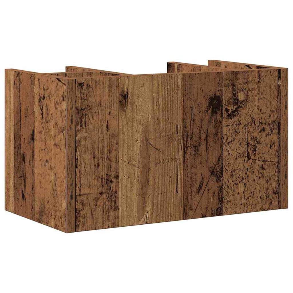 vidaXL Οργανωτής Γραφείου Ξύλο 44.5x24x25 cm