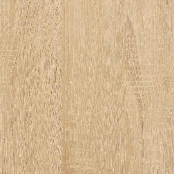 vidaXL Ντουλάπι Μπάνιου Sonoma Δρυς 30x30x100 εκ. Επεξεργασμένο Ξύλο