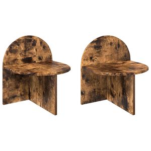 vidaXL &Kappa;&omicron;&mu;&omicron;&delta;ί&nu;&omicron; 2 pcs &Kappa;&alpha;&pi;&nu;&iota;&sigma;&mu;έ&nu;&omicron; &Xi;ύ&lambda;&omicron; &Delta;&rho;&upsilon;ό&sigmaf; 40 x 35,5 x 45,5 &epsilon;&kappa;.