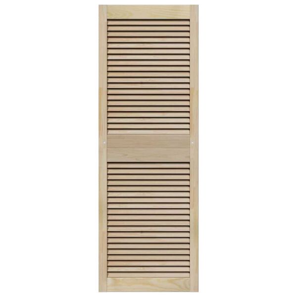 vidaXL Πόρτες Ντουλάπας με πόρτα 4 pcs Καφέ 140.5 x 49.5 x 2.1 εκ