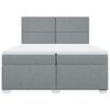 vidaXL &Kappa;&rho;&epsilon;&beta;ά&tau;&iota; Boxspring &mu;&epsilon; &Sigma;&tau;&rho;ώ&mu;&alpha; &Alpha;&nu;&omicron;&iota;&chi;&tau;ό &Gamma;&kappa;&rho;&iota; 200x200 &epsilon;&kappa;. &Upsilon;&phi;&alpha;&sigma;&mu;ά&tau;&iota;&nu;&omicron;