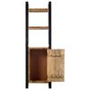 vidaXL Βιβλιοθήκη 50 x 30 x 170 εκ. από Μασίφ Ξύλο Μάνγκο