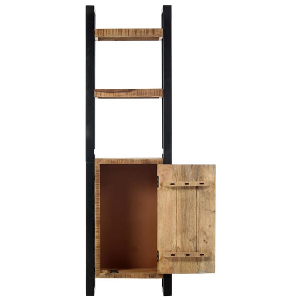 vidaXL Βιβλιοθήκη 50 x 30 x 170 εκ. από Μασίφ Ξύλο Μάνγκο