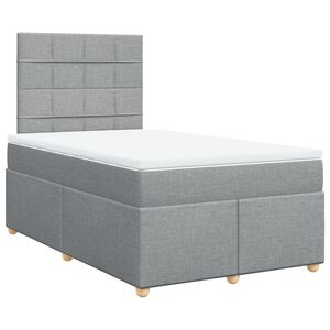 vidaXL &Kappa;&rho;&epsilon;&beta;ά&tau;&iota; Boxspring &mu;&epsilon; &Sigma;&tau;&rho;ώ&mu;&alpha; &Alpha;&nu;&omicron;&iota;&chi;&tau;ό &Gamma;&kappa;&rho;&iota; 120x200 &epsilon;&kappa;. &Upsilon;&phi;&alpha;&sigma;&mu;ά&tau;&iota;&nu;&omicron;