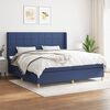 vidaXL &Kappa;&rho;&epsilon;&beta;ά&tau;&iota; Boxspring &mu;&epsilon; &Sigma;&tau;&rho;ώ&mu;&alpha; &Mu;&pi;&lambda;&epsilon; 200x200 &epsilon;&kappa;. &Upsilon;&phi;&alpha;&sigma;&mu;ά&tau;&iota;&nu;&omicron;