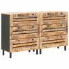 vidaXL &Nu;&tau;&omicron;&upsilon;&lambda;ά&pi;&epsilon;&sigmaf; &Alpha;&pi;&omicron;&theta;ή&kappa;&epsilon;&upsilon;&sigma;&eta;&sigmaf; 2 &tau;&mu;&chi;. 120 x 33 x 75 &epsilon;&kappa; &Pi;&omicron;&lambda;ύ&chi;&rho;&omega;&mu;&omicron;