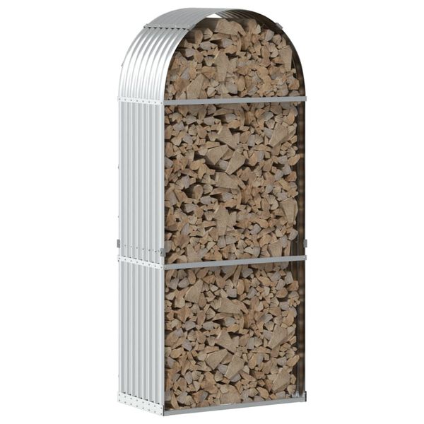 vidaXL &Xi;&upsilon;&lambda;&omicron;&theta;ή&kappa;&eta; &Alpha;&sigma;&eta;&mu;ί 80 x 45 x 190 &epsilon;&kappa;. &alpha;&pi;ό &Gamma;&alpha;&lambda;&beta;&alpha;&nu;&iota;&sigma;&mu;έ&nu;&omicron; &Alpha;&tau;&sigma;ά&lambda;&iota;