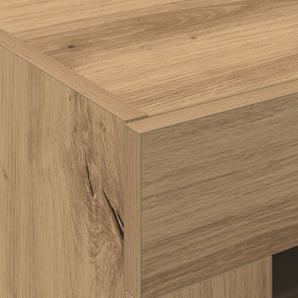 vidaXL Τοίχου Cabinets 2 τεμ Καρυδιά 69,5x34x90 εκ Κατασκευασμένο Ξύλο