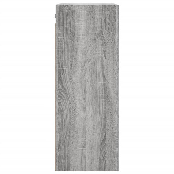 vidaXL Ντουλάπι Τοίχου Γκρι Sonoma 69,5 x 34 x 90 εκ.