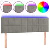 vidaXL &Kappa;&epsilon;&phi;&alpha;&lambda;ά&rho;&iota; &Kappa;&rho;&epsilon;&beta;&alpha;&tau;&iota;&omicron;ύ LED &Alpha;&nu;&omicron;&iota;&chi;&tau;ό &Gamma;&kappa;&rho;&iota; 144x5x78/88 &epsilon;&kappa;. &Beta;&epsilon;&lambda;&omicron;ύ&delta;&iota;&nu;&omicron;