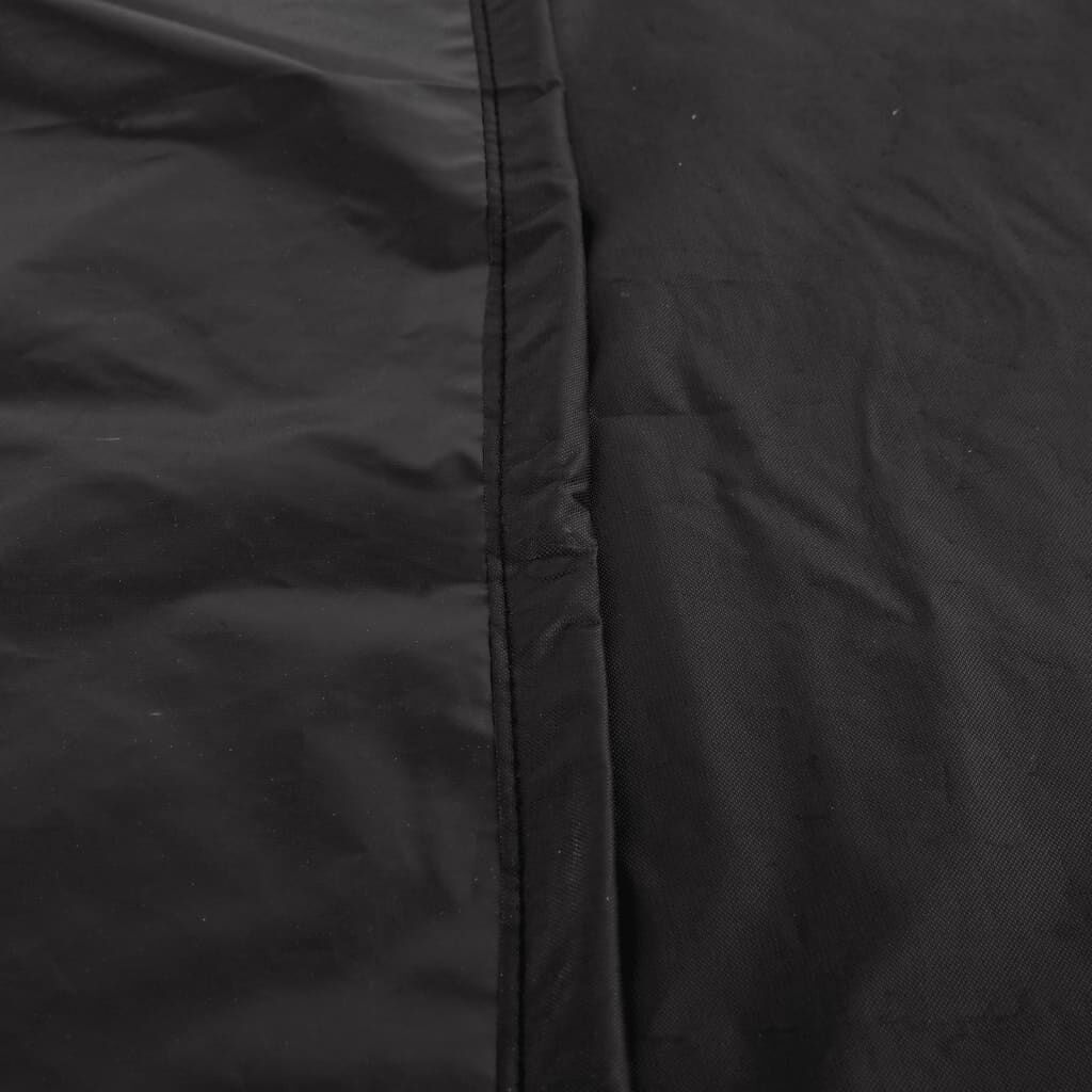 vidaXL Κάλυμμα Τριθέσιου Πάγκου Μαύρο 175x85x68/94εκΎφασμα Oxford 420D