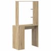 vidaXL Γραφείο Sonoma Δρυς 78.5 x 37 x 154.5 εκ Επεξεργασμένο ξύλο