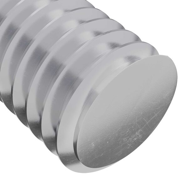 vidaXL &Beta;ί&delta;&alpha; 2 pcs &Alpha;&sigma;&eta;&mu;ί 8 x 25 mm &Alpha;&tau;&sigma;ά&lambda;&iota;