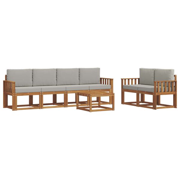 vidaXL &Sigma;&epsilon;&iota;&rho;ά &Kappa;&alpha;&nu;&alpha;&pi;έ &Epsilon;&xi;&omega;&tau;&epsilon;&rho;&iota;&kappa;&omicron;ύ 7 pcs &Phi;&upsilon;&sigma;&iota;&kappa;ό &kappa;&alpha;&iota; &Alpha;&nu;&omicron;&iota;&chi;&tau;ό &Gamma;&kappa;&rho;&iota;