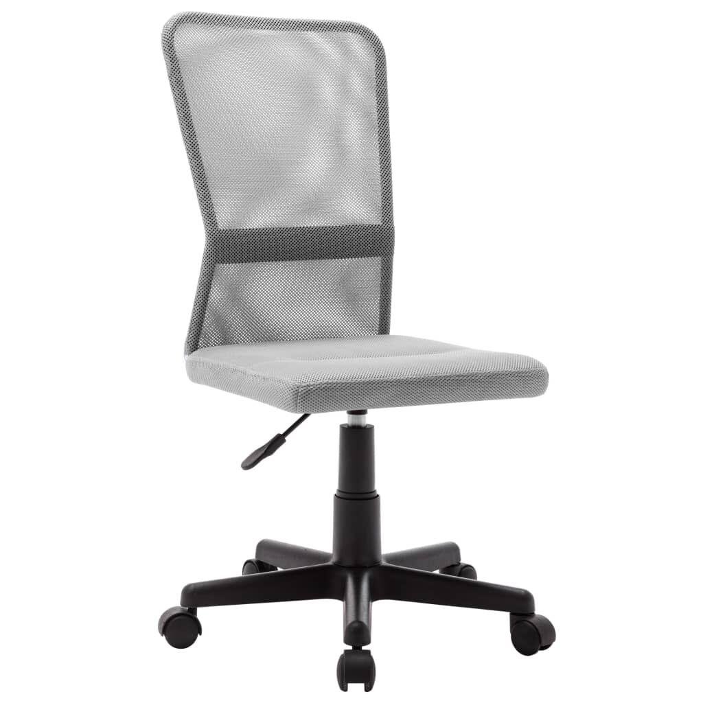 vidaXL Καρέκλα Γραφείου Γκρι 44 x 52 x 100 εκ. Διχτυωτό Ύφασμα