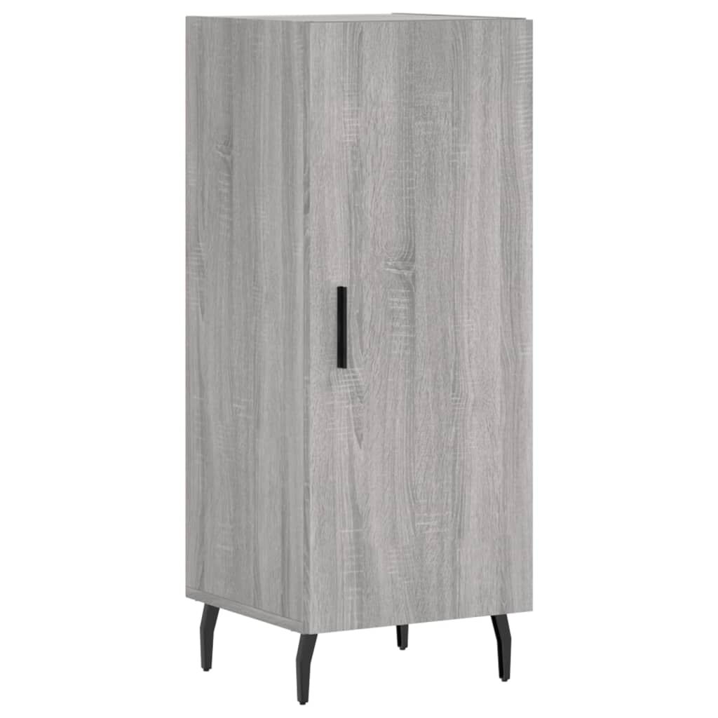 vidaXL Ντουλάπι Γκρι Sonoma 34,5x34x90 εκ. από Επεξεργασμένο Ξύλο
