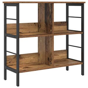 vidaXL &Rho;ά&phi;&iota; &Beta;&iota;&beta;&lambda;ί&omega;&nu; 4 &epsilon;&pi;&iota;&pi;έ&delta;&omega;&nu; 82 x 32 x 79 &epsilon;&kappa;. &Epsilon;&pi;&epsilon;&xi;&epsilon;&rho;&gamma;&alpha;&sigma;&mu;έ&nu;&omicron; &Xi;ύ&lambda;&omicron;