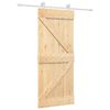 vidaXL &Sigma;&upsilon;&rho;ό&mu;&epsilon;&nu;&eta; &Pi;ό&rho;&tau;&alpha; 85 x 210 cm &Sigma;&upsilon;&mu;&pi;&alpha;&gamma;έ&sigmaf; &Xi;ύ&lambda;&omicron; &Pi;&epsilon;ύ&kappa;&omicron;&upsilon; (&Alpha;&kappa;&alpha;&tau;έ&rho;&gamma;&alpha;&sigma;&tau;&omicron;)