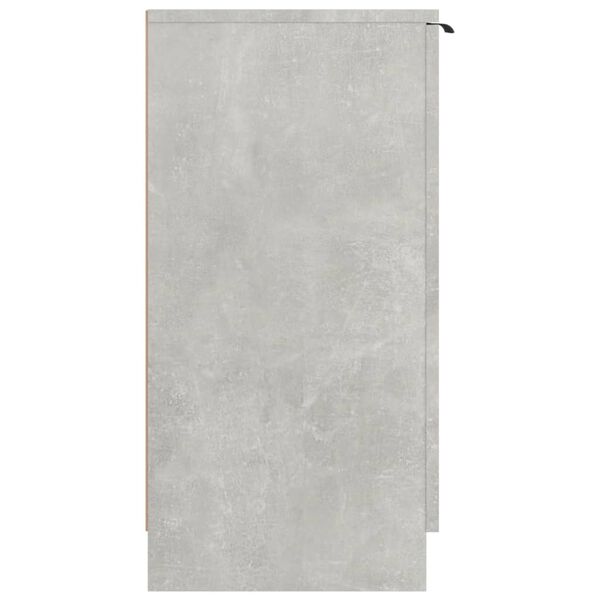 vidaXL Παπουτσοθήκη Γκρι Σκυροδέματος 59x35x70 εκ. Επεξεργασμένο Ξύλο