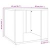 vidaXL Κομοδίνο Γκρι Sonoma 41 x 40 x 36 εκ. από Επεξεργασμένο Ξύλο
