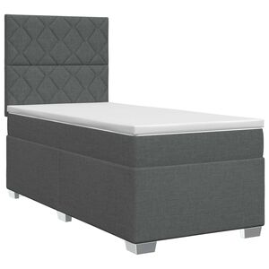 vidaXL &Kappa;&rho;&epsilon;&beta;ά&tau;&iota; box spring &mu;&epsilon; &sigma;&tau;&rho;ώ&mu;&alpha; &Sigma;&kappa;&omicron;ύ&rho;&omicron; &Gamma;&kappa;&rho;&iota; &Mu;&omicron;&nu;ό Ύ&phi;&alpha;&sigma;&mu;&alpha;