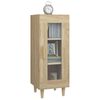 vidaXL Ντουλάπι Sonoma Δρυς 34,5x34x90 εκ. από Επεξεργασμένο Ξύλο