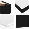 vidaXL Οθωμανικό κρεβάτι με στρώμα Μαύρο 160x200cm Velvet