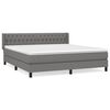 vidaXL &Kappa;&rho;&epsilon;&beta;ά&tau;&iota; Boxspring &mu;&epsilon; &Sigma;&tau;&rho;ώ&mu;&alpha; &Sigma;&kappa;&omicron;ύ&rho;&omicron; &Gamma;&kappa;&rho;&iota; 180x200 &epsilon;&kappa; &Upsilon;&phi;&alpha;&sigma;&mu;ά&tau;&iota;&nu;