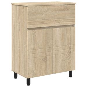 vidaXL Έ&pi;&iota;&pi;&lambda;&omicron; &mu;&pi;ά&nu;&iota;&omicron;&upsilon; Sonoma &Delta;&rho;&upsilon;&sigmaf; 60 x 35 x 80 &epsilon;&kappa; &Epsilon;&pi;&epsilon;&xi;&epsilon;&rho;&gamma;&alpha;&sigma;&mu;έ&nu;&omicron; &Xi;ύ&lambda;&omicron;