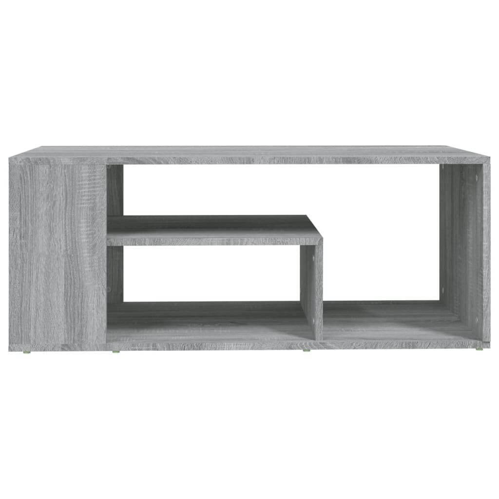 vidaXL Τραπεζάκι Σαλονιού Γκρι Sonoma 100x50x40 εκ. Επεξεργασμένο Ξύλο